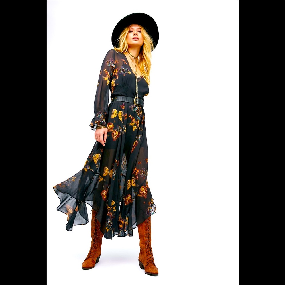 Free People Butterfly Maxi